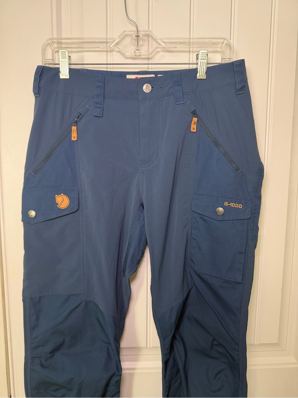 Fjallraven Womens Trousers Pants 29 Blue Nikka Curve G-1000 Technical Hiking - Picture 4 of 8